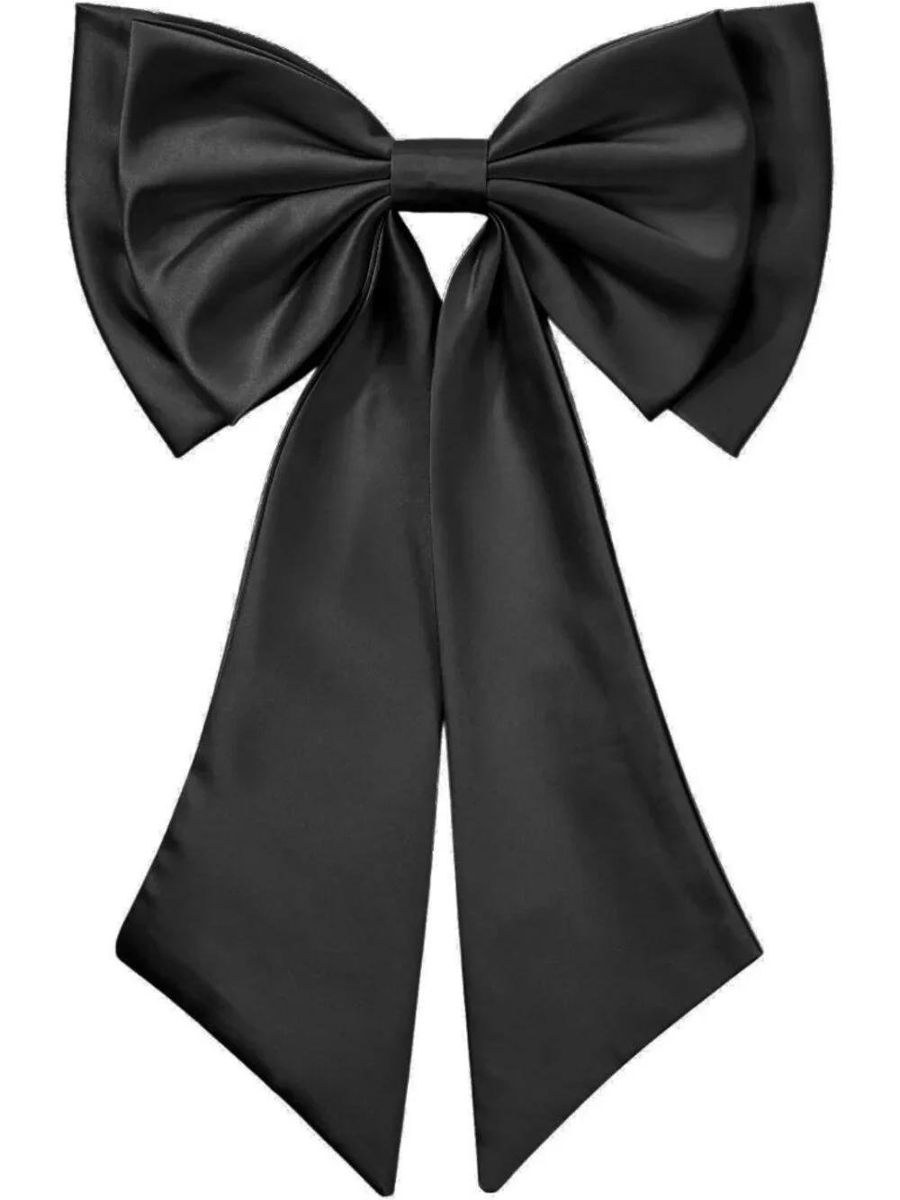 Large Detachable Satin Bow for Dress - 22''x17.32'' Removable Wedding Bowknot